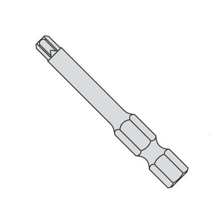 NEWPORT FASTENERS T-10 X 1 15/16 X 1/4 Torx Power Bits/Driver Size: T-10/Length 1 5/16"/Shank: 1/4" , 20PK 977833